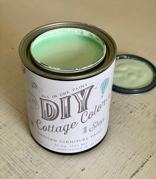 The Owl Box 16OZ Vintage Mint Cottage DIY Paint